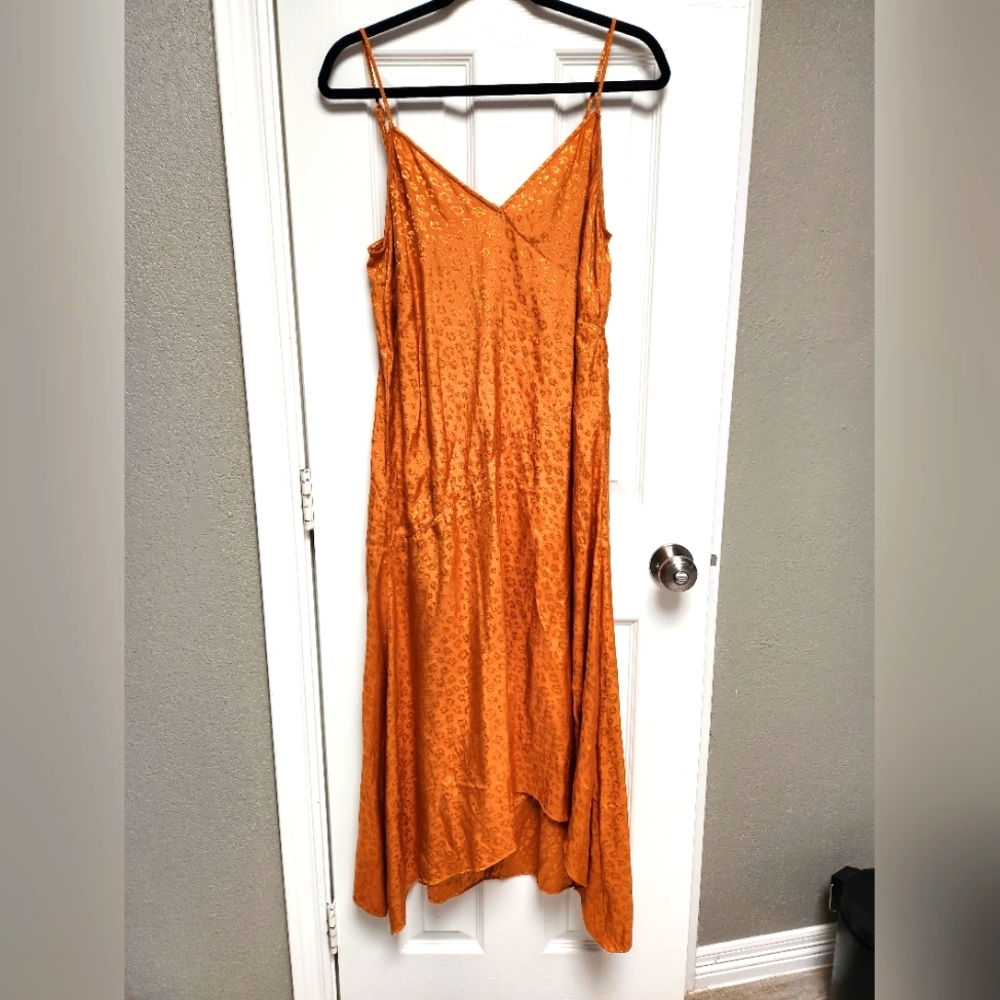 Orange Summer Dress